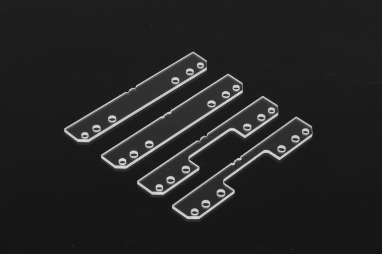 cnc-machined-slotted-quartz-plate